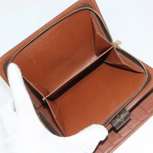 LOUIS VUITTON Monogram Porto Papie Zip Wallet M61207 LV Auth 130795 - Picture 11 of 16